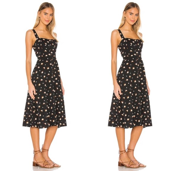 NWT WEWOREWHAT Harper Dress in Black - Picture 2 of 7